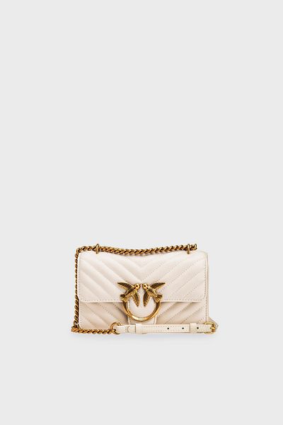 PİNKO Pinko Genuine Leather Bag with Adjustable Chain Strap100074 A0GK Z14Q