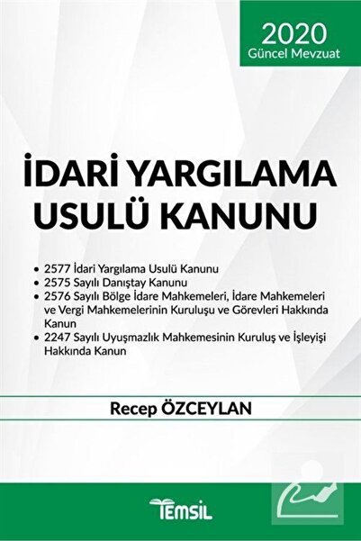 Temsil Kitap İdari Yargılama Usulü Kanunu