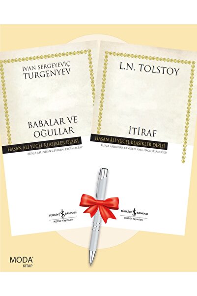TÜRKİYE İŞ BANKASI KÜLTÜR YAYINLARI Babalar Ve Oğullar - Itiraf (TURGENYEV- T...