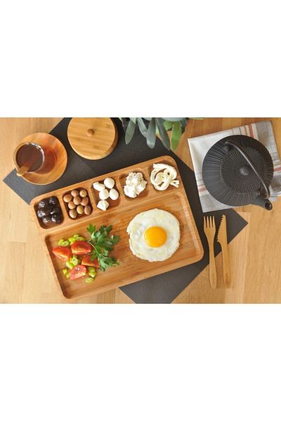 Bambum Carlin 6 Compartment Serving Plate B2393
