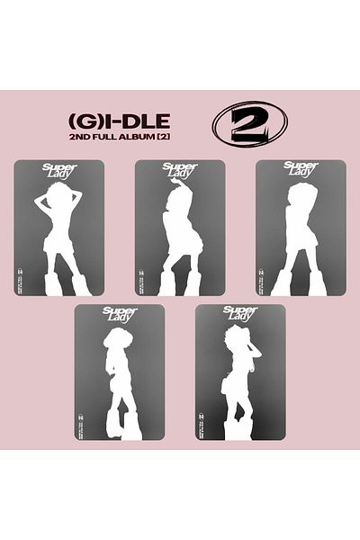 Kpop Dünyasi (G)I-DLE '' 2 '' 1 VerPC Set