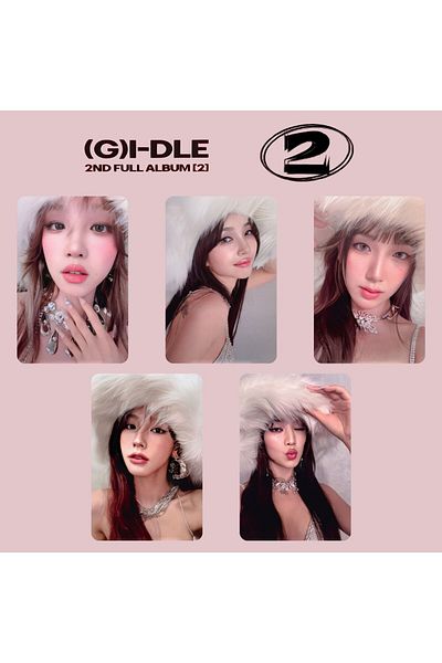 Kpop Dünyasi (G)I-DLE '' 2 '' 1 VerPC Set