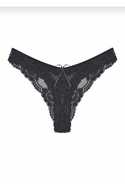 Zena 5 Pack Lace High Waist Brazilian Panties