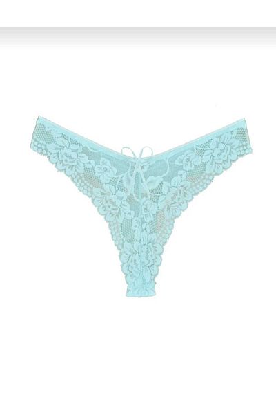 Zena 5 Pack Lace High Waist Brazilian Panties