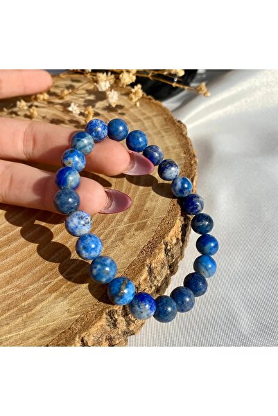 Elifsu Jewelry سوار من الحجر الطبيعي من حجر اللازورد
