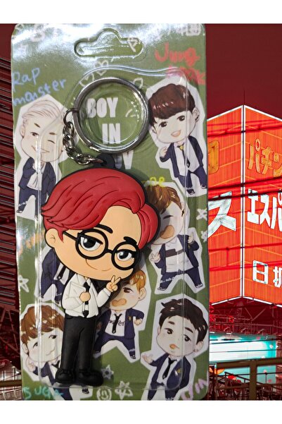FG KONNİCHİWA BTS KOREA POP SILIKONSKI PRIVJESAK ZA KLJUČEVE AKSESORI ZA TORB...