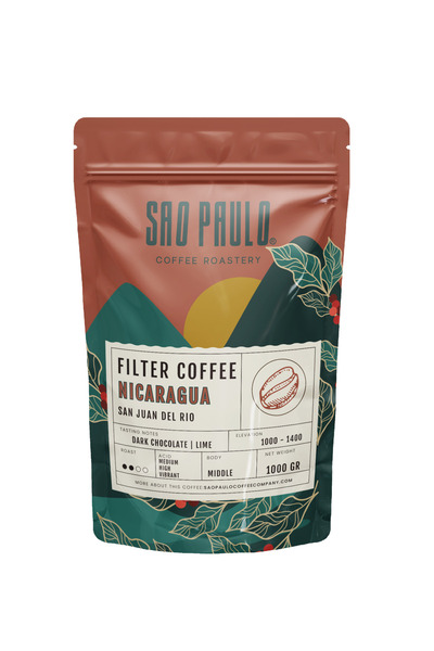 Sao Paulo Coffee قهوة مرشحة للنساء من ساو باولو ونيكاراغوا - 1000 جرام