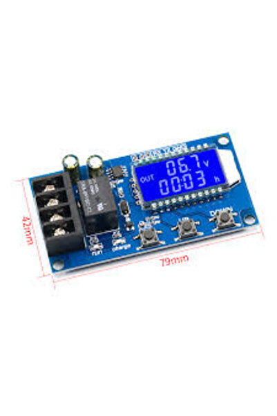 Arduino 6-60V 10A Lityum Pil Şarj Kontrol Kart Aşırı Şarj Koruma Xy-L10