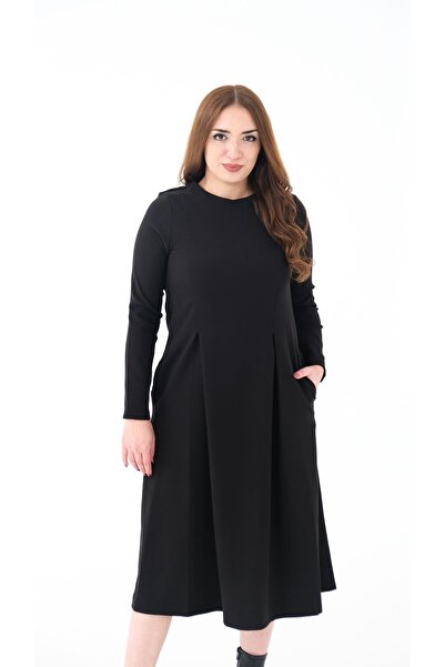 Blues Outlet ROCHIE LUNGĂ FĂRĂ APOLETE SPANDEX FEMEI-NEGRĂ