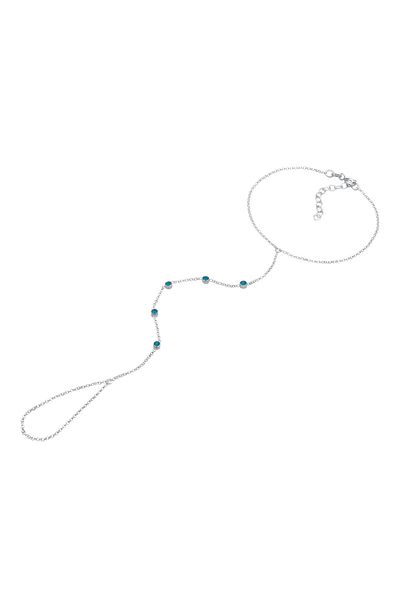 ELLI Armband Armband Hand Chain Handkette Armband 925 Silver Vergoldet