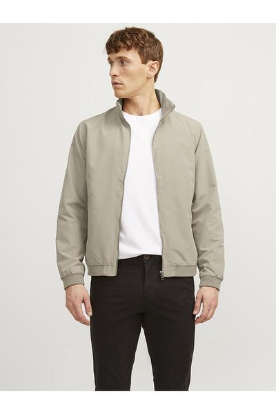 Jack & Jones Bomberjacke mit hohem Kragen