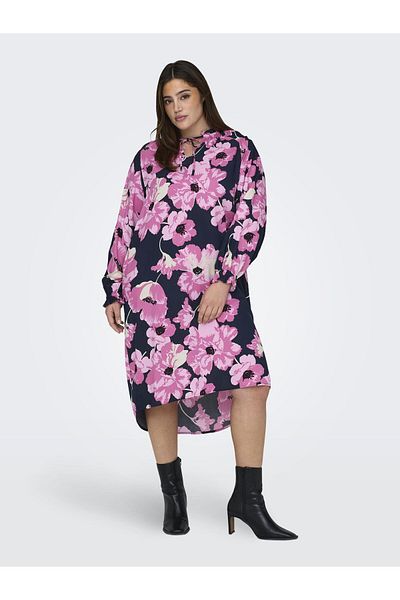 Only Carmakoma Kleid Carisebelle Midikleid