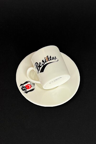 Neva N4345 Beşiktaş Lisanslı İmza Tekli Kahve Fincanı