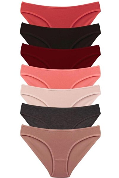 Generic Brand Kozabiat Women's Underwear 7-Piece Bikini Mixed Color - S, M, L...