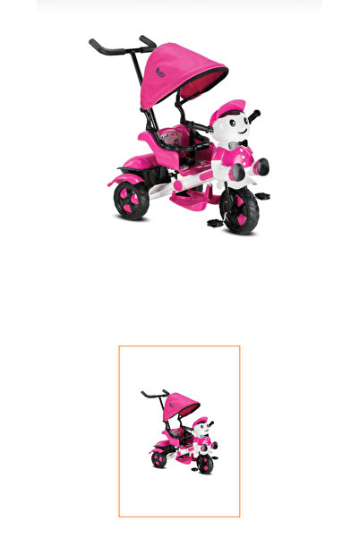 BabyHope 125 YUPİ ÜÇTEKER pembe BABYHOPE EBEVEYN KONTROLLÜ