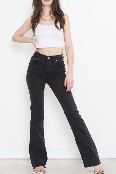 BEST OF MODA Smoked Spanish Leg Jeans