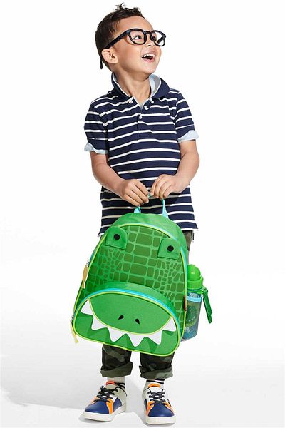 Skip Hop Σακίδιο πλάτης Boy's Zoo Little Kid Crocodile