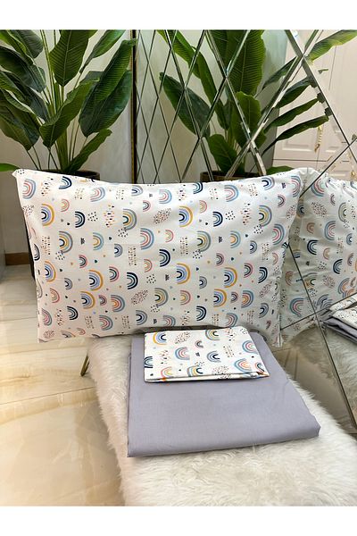micoton Σετ σεντόνια & μαξιλαροθήκες MICOTON 100% ΒΑΜΒΑΚΙ ΜΟΝΟ ΑΤΟΜΑ