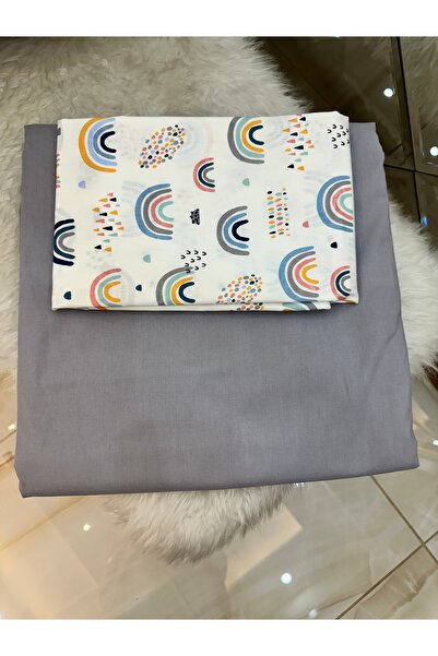 micoton MICOTON 100% COTTON SINGLE PERSON RUBBER-FREE SHEET AND PILLOW CASE SET