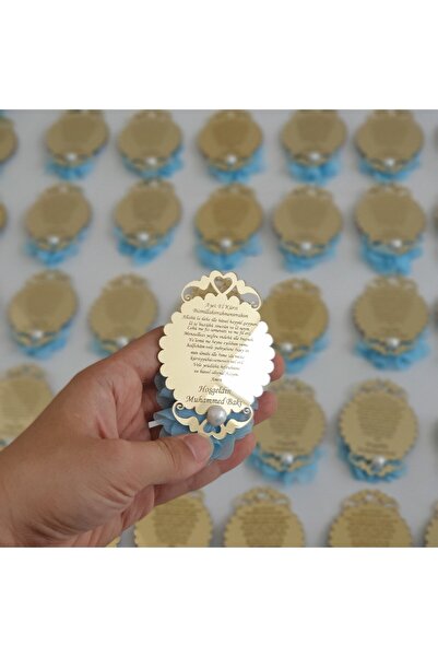 Farklı Hediyelik 25 قطعة ترحيب 1-2-3 سنة ختان مولود معكوسة هدية مغناطيس مزخرفة