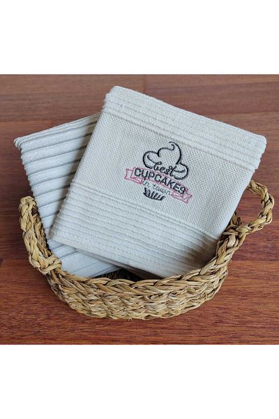 BULTEKS 45x65 bumbac dungi de panificatie pachet de 2 prosoape de bucatarie