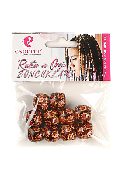 Mina Peruk Model OB27 Rasta și mărgele de împletitură