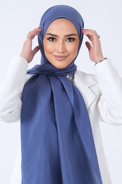 HAREM SCARF Σκούρο σάλι Indigo Brisa Voile