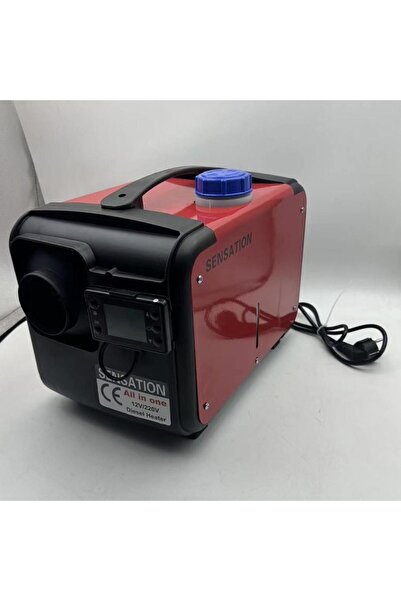 5 Kw Webasto Muadili Taşınabilir Dizel Isıtıcı (12V-220V) Turuncu