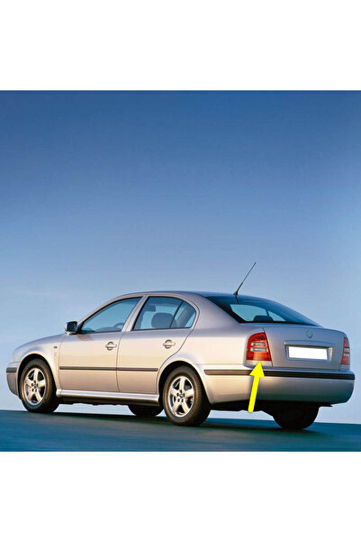 Bisra Skoda Octavia A4 Sedan 2001-2009 Sol Arka Stop Lambası 1u6945111c Uyumlu