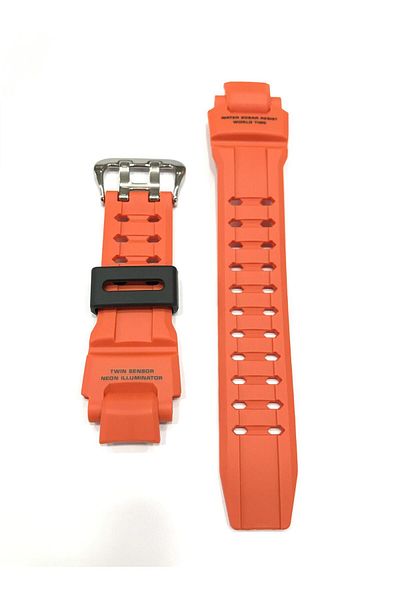 Casio Ga-1000-4a Original Orange Silicone Watch Band