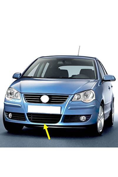 Bisra VW Polo 2006-2009 Ön Tampon Alt Orta Izgara Plastik 6Q0853677B