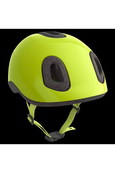 Decathlon Btwin 500 Baby Bicycle Helmet Neon