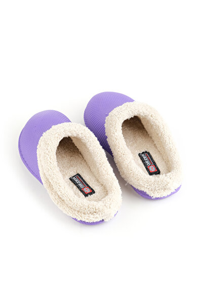 GEZER Kışlık Içi Peluşlu Eva Kadın Ev Bahçe Terlik