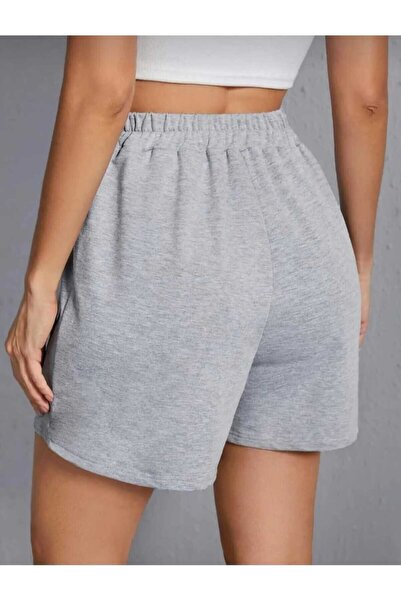 belean Kadın Günlük- Spor  Şort - Siyah - E200