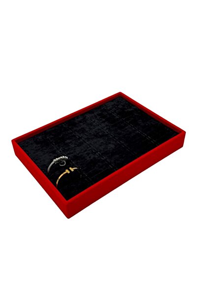 Zeyn Dekor Βραχιόλι και Θήκη Κοσμημάτων Κόκκινο