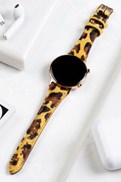 vagave Huawei Watch GT GT2 GT3 42 mm,  Watch4 Watch 5 pro Watch 6 Kadın Deri Kordon Saat Kayışı 20mm