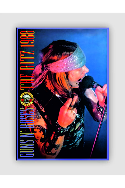 fırsatlar diyarı Guns N´ Roses  The Ritz 1988 Rock Müzik Duvar Posteri - Kalı...