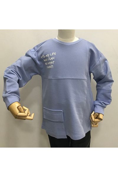 Çikoby Boy Blue Sweatshirt