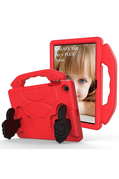 m.tk moveteck Samsung Galaxy Tab A9 + PLUS SM-X210 11 Inch Tablet Case for Kids with Stand Like Colorful Silicone