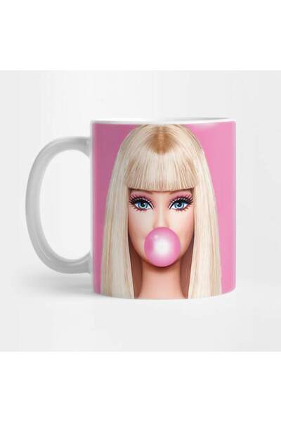 Pixxa Barbie Bubblegum Kupa Bardak