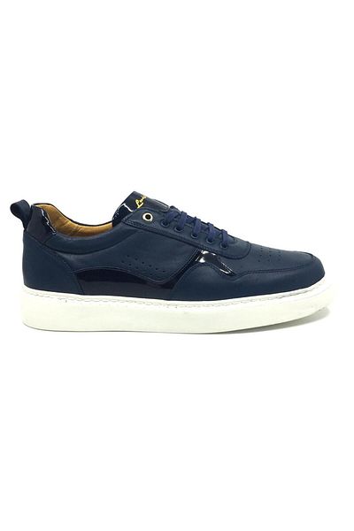 Luis Figo Genuine Leather Orthopedic Men's Comfortable Daily Large Size Sneaker Shoes 45-50