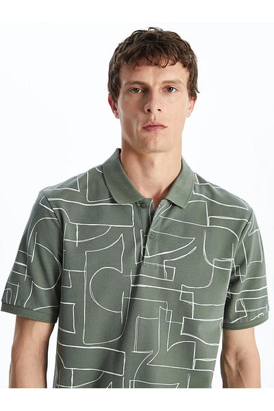 LC Waikiki Ανδρικό μπλουζάκι με κοντό μανίκι LCW Vision Polo γιακά