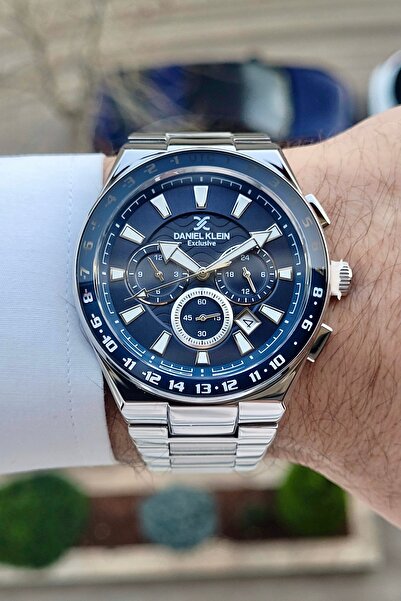 Daniel Klein Kadranı Lacivert Kordonu Metalik Renk 2 Yıl Garantili İç Gösterg...