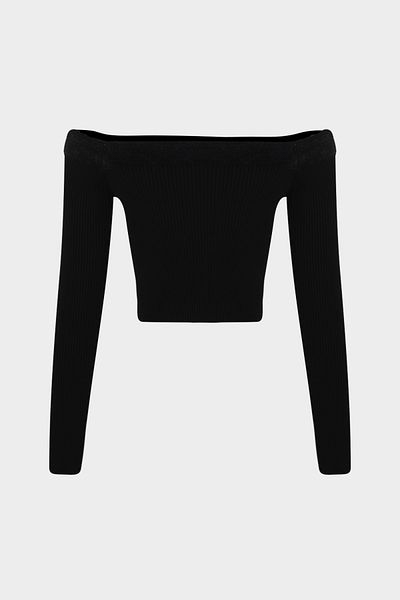 Açelya Okcu Madonna Collar Slim Fit Women's Knitwear Sweater