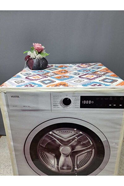 Başak Ev Tekstili ΚΑΛΥΜΜΑ ΠΛΥΝΤΗΡΙΟΥ ΚΑΙ ΣΤΕΓΝΩΜΑΤΟΣ ΥΦΑΣΜΑΤΟΣ ΠΑΠΙΑΣ ΜΕ ΓΚΡΙ ΣΧΕΔΙΟ 120Χ60ΕΚ.