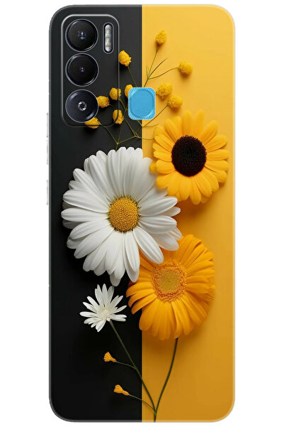 Pova NEO (LE6h) Compatible Sheath Pattern Printed Silicone Daisy Series NGO:737 CP-XAFkAYl