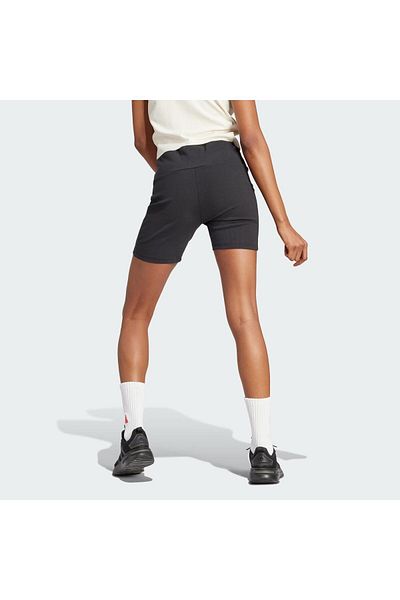 adidas Lounge Ribbed High Waist Bike Women's Shorts