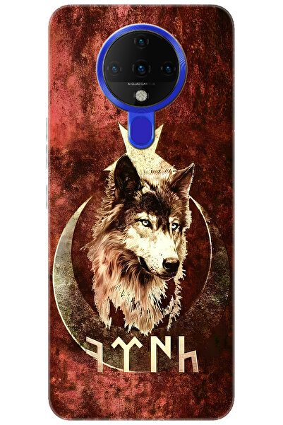Spark 6 (KE7) Compatible Sheath Pattern Printed Silicone Wolf and Göktürk NGO:385 CP-tqYSt5r