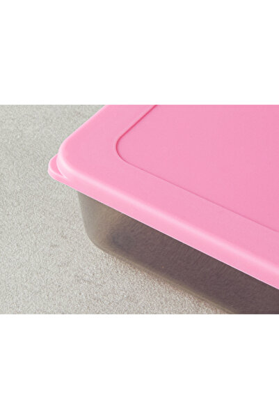 English Home Stora Me Plastic Storage Container Pink