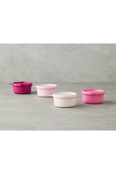 English Home Lock Me Mini Plastic Storage Container Pink